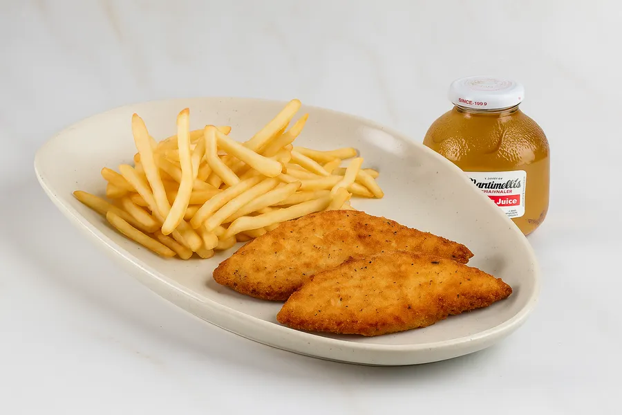 Kids Chicken Tenders Breast With French Fries at Malbec Grill, Argentinian steakhouse in Parkland FL