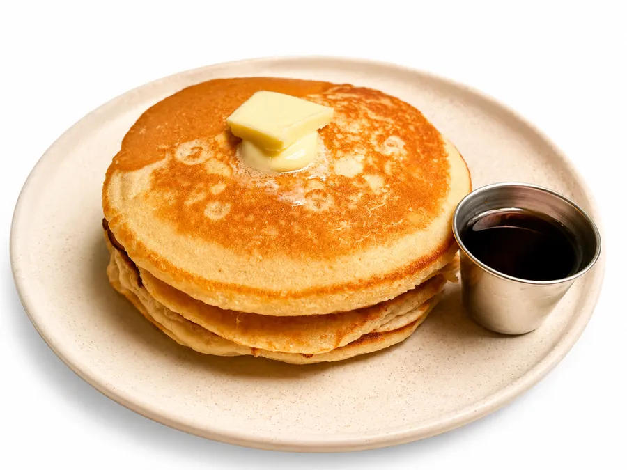 Plain Pancakes at Malbec Grill, Argentinian steakhouse in Parkland FL