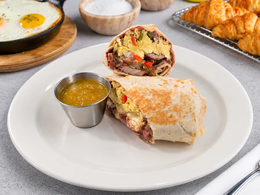 Malbec Burrito at Malbec Grill, Argentinian steakhouse in Parkland FL