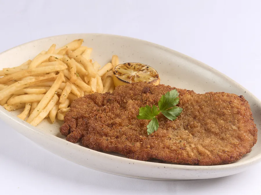 Beef Or Chicken Milanesa at Malbec Grill, Argentinian steakhouse in Parkland FL