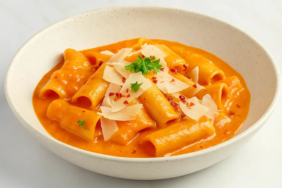 Rigatoni Alla Vodka at Malbec Grill, Argentinian steakhouse in Parkland FL