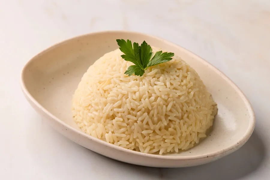 White Rice at Malbec Grill, Argentinian steakhouse in Parkland FL