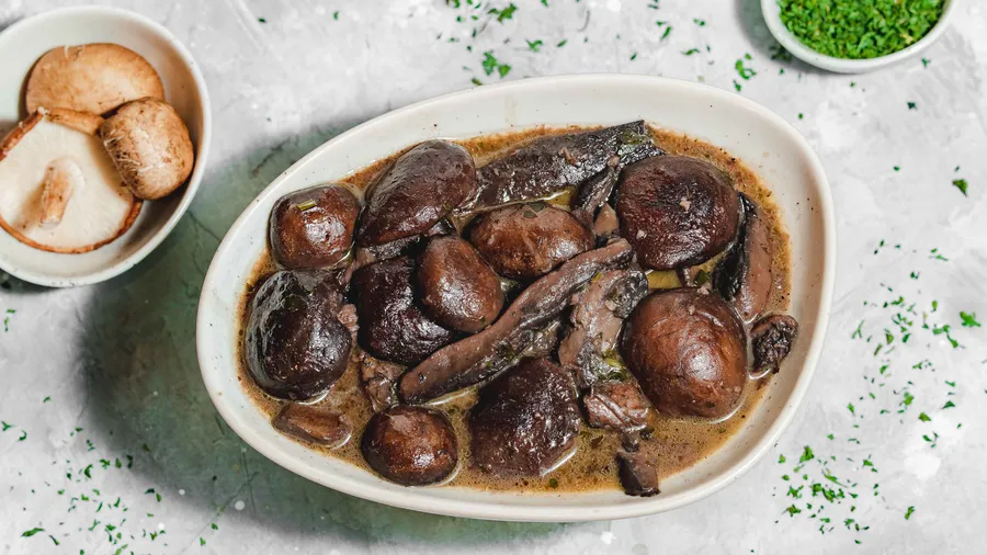 Gourmet Mushrooms at Malbec Grill, Argentinian steakhouse in Parkland FL