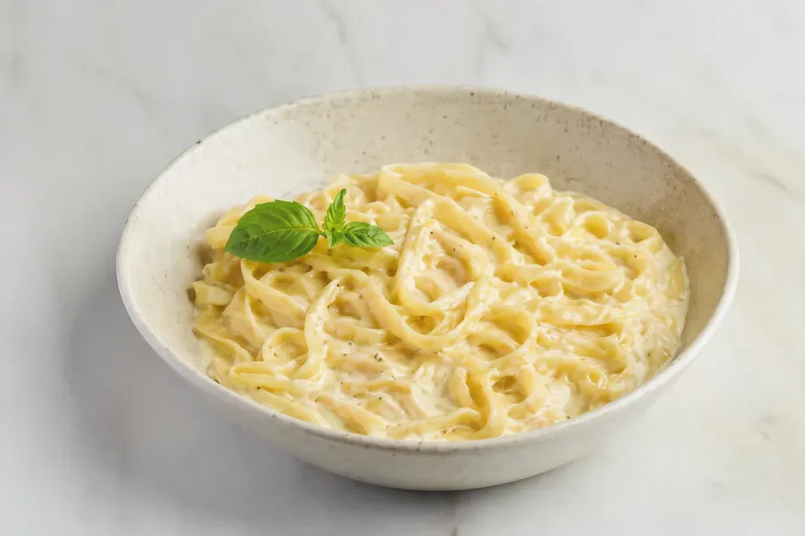 Fettuccine Alfredo at Malbec Grill, Argentinian steakhouse in Parkland FL
